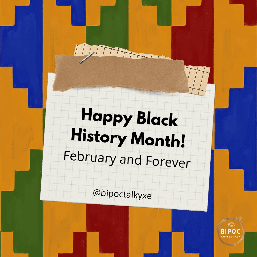 black history month - February and forever poster